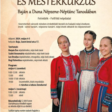 2024 - A Dúdoló május 3-5 Bajai kirándulása